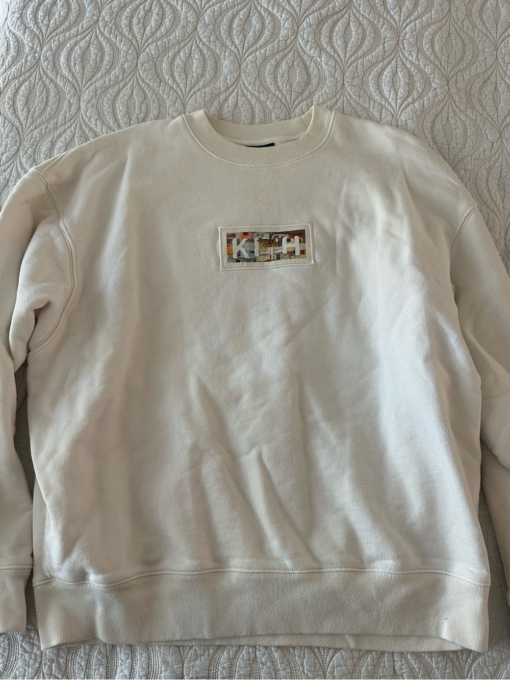 KITH x Madjeen Isaac Artist Crewneck Sweater The Block Is Hot - M